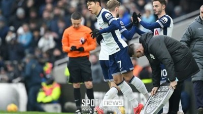 '손흥민 교체 출전' 토트넘, 뉴캐슬에 역전패.....EPL 4경기 무승